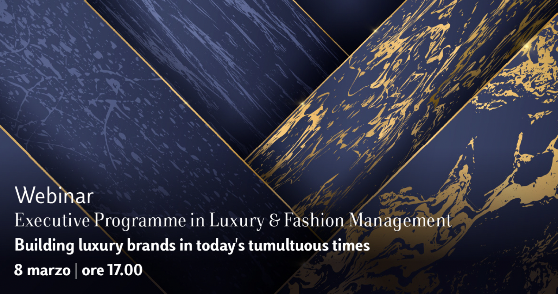 Building Luxury Brands in today’s tumultuous times